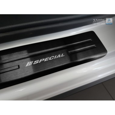 Накладки на пороги (Special edition) Mazda CX-5 (2012-2017) бренд – Avisa главное фото